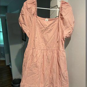 Hayden Pink Puffed Sleeve Dress with Sleeves!